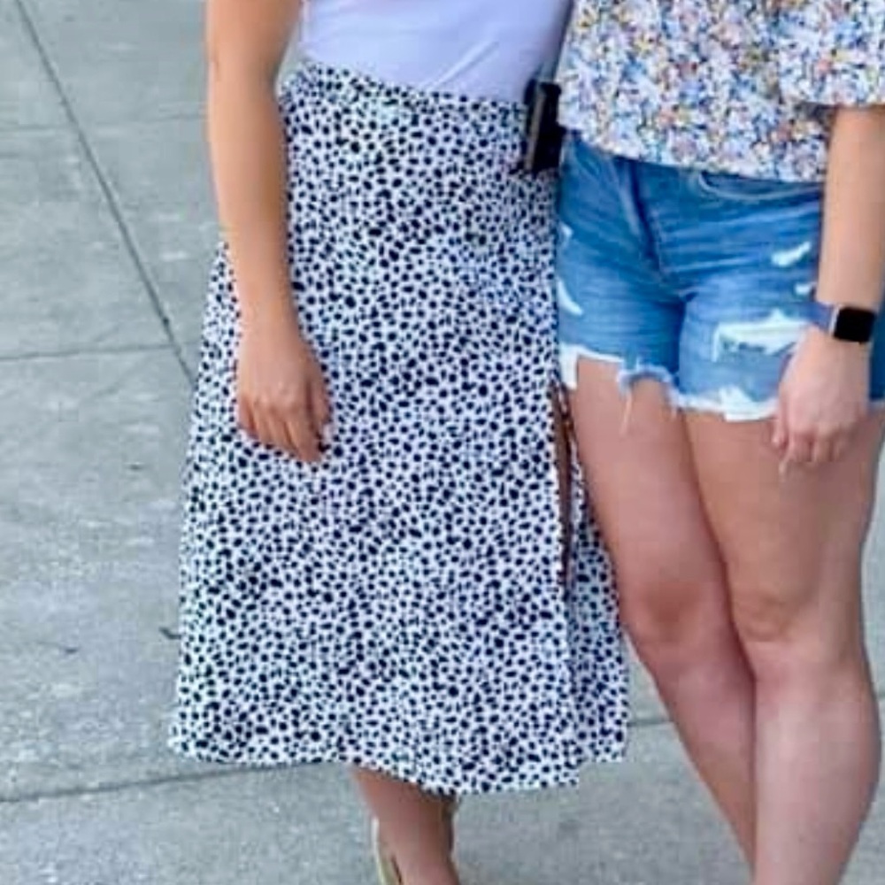 Dotted skirt